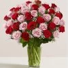 Ultimate Elegance™ Long Stem Pink & Red Roses -Gift Promotion Store 100276lx