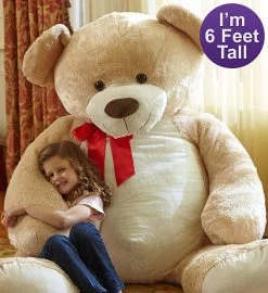 Lotsa Love® Beary Big Bear™ For Kids -Gift Promotion Store 139335b alt1 dotwhacx 2