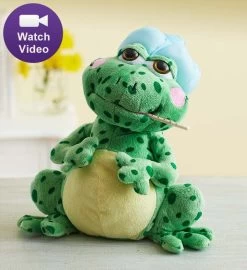 Animated Get Well Fever Frog -Gift Promotion Store 139563s090319x