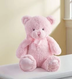 Pink My First Teddy By Gund® With Hand Print Kit 9 Pink My First Teddy By Gund® With Hand Print Kit -Gift Promotion Store 139838pkc