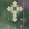 Graceful Glistening Cross Chime -Gift Promotion Store 155203alt viewx
