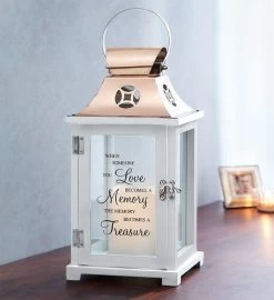 Treasured Memories LED Lantern -Gift Promotion Store 155851x 2