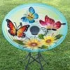 Solar Butterfly Birdbath -Gift Promotion Store 156466sx