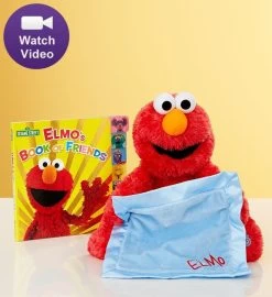 Gund® Animated Peek A Boo Elmo And Book