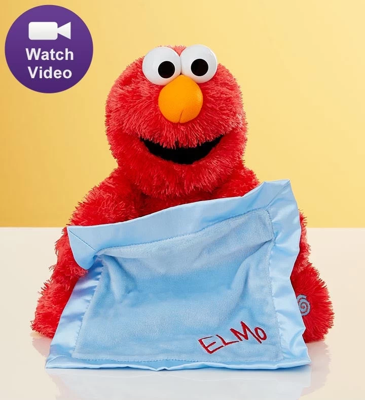 Gund® Animated Peek A Boo Elmo And Book 4 Gund® Animated Peek A Boo Elmo And Book - Image 2