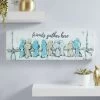Friends Gather Here Canvas Wall Art -Gift Promotion Store 156839sx