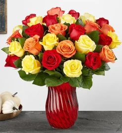 36 Stems Autumn Roses: Save 25% -Gift Promotion Store 160089mrdsv1x 1