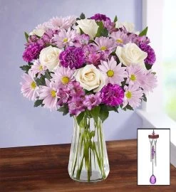 Lavender Garden Bouquet -Gift Promotion Store 160557sv24wc2x