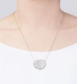 Serefina Statement Stone Mother Of Pearl Jewelry -Gift Promotion Store 177529alt view1c