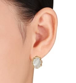 Serefina Statement Stone Mother Of Pearl Jewelry -Gift Promotion Store 177529alt view2c