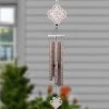 In Angel's Arms Wind Chime -35" 2 In Angel's Arms Wind Chime -35" -Gift Promotion Store 177919sx