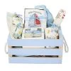 Personalized Organics Gift Basket In Blue -Gift Promotion Store 180075nax