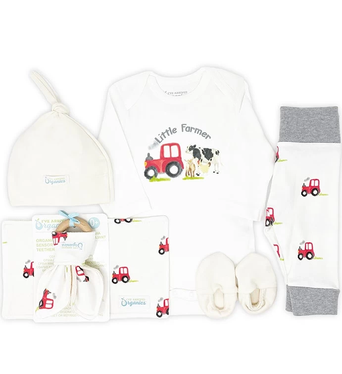 Personalized Organics Gift Basket - Blue Little Farmer 6 Personalized Organics Gift Basket - Blue Little Farmer - Image 4