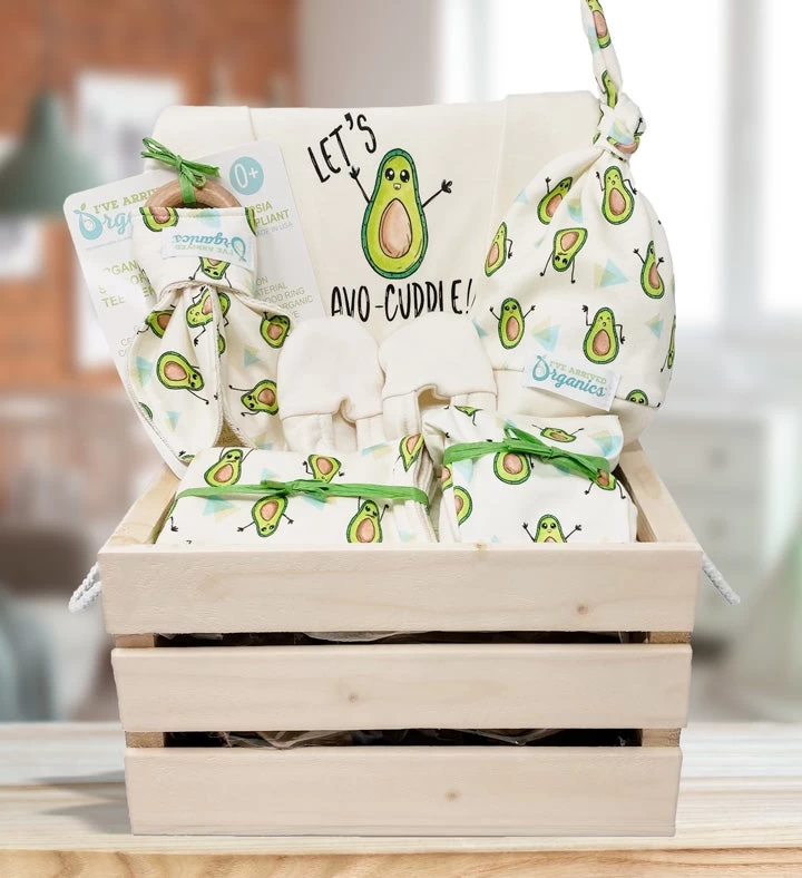 Avocado "Lets Avocuddle" Gift Basket 3 Avocado "Lets Avocuddle" Gift Basket