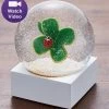 Four Leaf Clover Snow Globe By CoolSnowGlobes -Gift Promotion Store 182519sx