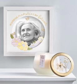 Memories Bloom Forever Shadow Box And Candle 11 Memories Bloom Forever Shadow Box And Candle -Gift Promotion Store 182531sx 2