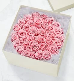 Magnificent Roses® Preserved Pink Perfection -Gift Promotion Store 182690alt view1c 1