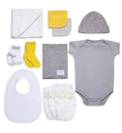 Baby Blossom® Yellow Layette Bouquets -Gift Promotion Store 182799ywsalt viewc