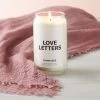 Love Letters Candle By Homesick With Scarf 1 Love Letters Candle By Homesick With Scarf -Gift Promotion Store 182826bdx