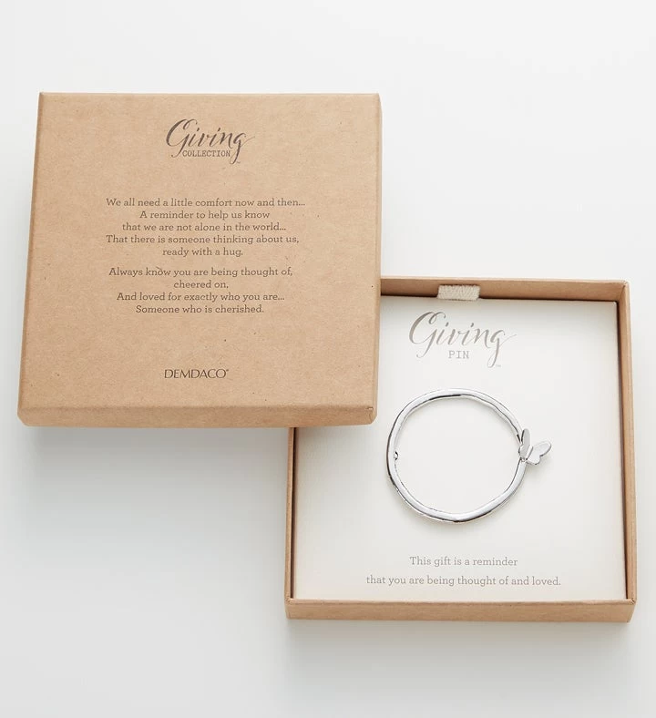 The Giving Shawl With Butterfly Pin 5 The Giving Shawl With Butterfly Pin - Image 3