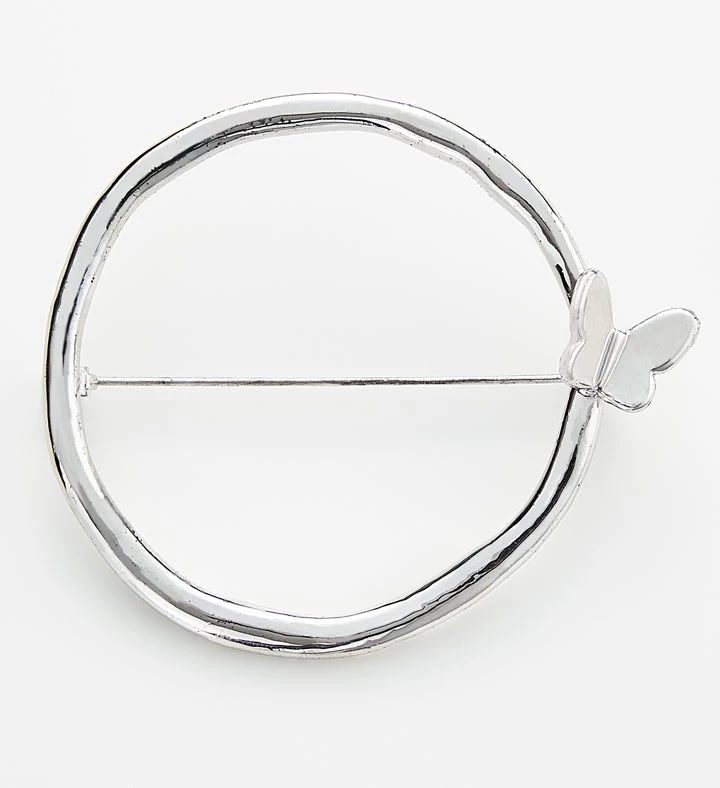 The Giving Shawl With Butterfly Pin 6 The Giving Shawl With Butterfly Pin - Image 4