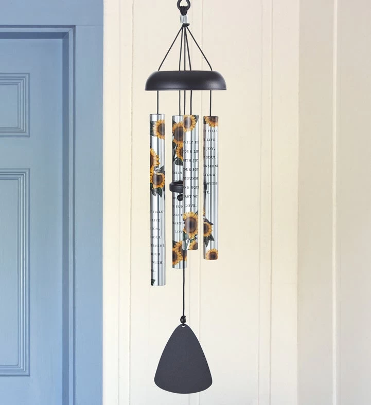 Family Sunflower Windchime 3 Family Sunflower Windchime