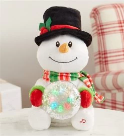 Animated Snowman Plush -Gift Promotion Store 190543alt view1c