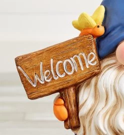 Welcome Garden Gnome - 24" 10 Welcome Garden Gnome - 24" -Gift Promotion Store 190737alt view1c