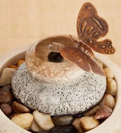 Serene Butterfly Water Fountain -Gift Promotion Store 190748alt viewc