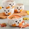 Fall Owl Soup Bowls - Set Of 4 -Gift Promotion Store 24 0021847 30H 11 016x