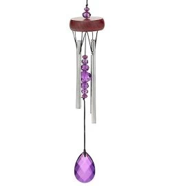 Lavender Garden Bouquet -Gift Promotion Store 85602 hg w2 windchime purple gemc