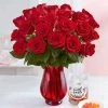 Two Dozen Red Roses