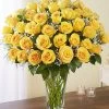 Ultimate Elegance ™ Premium Long Stem Yellow Roses 1 Ultimate Elegance ™ Premium Long Stem Yellow Roses -Gift Promotion Store 98712lx