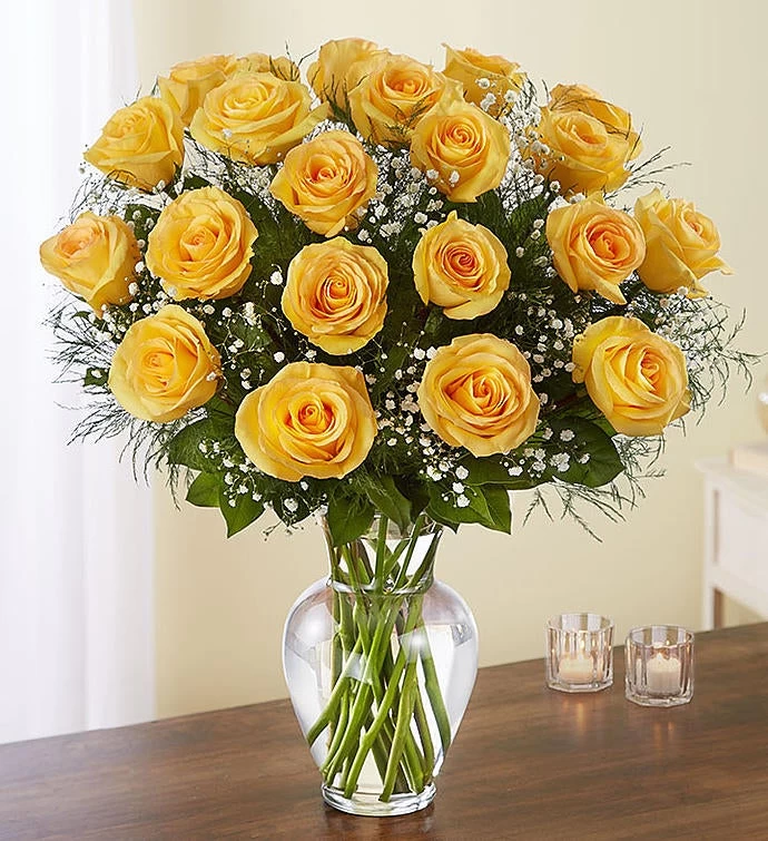 Ultimate Elegance ™ Premium Long Stem Yellow Roses 5 Ultimate Elegance ™ Premium Long Stem Yellow Roses - Image 3