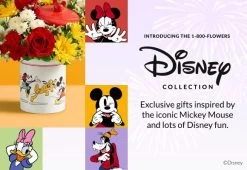 Strung Record Bracelet -Gift Promotion Store disney flowers global nav banner 580x400 5