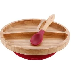 Avanchy Bamboo Toddler Plate