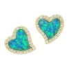 Amore - Heart Studs