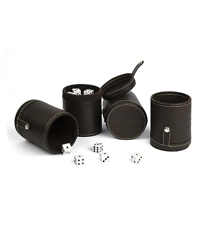 Leather Liar Dice Box 5 Leather Liar Dice Box - Image 3