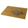 Silver Nautical Cheese Board With 3pc Utensil Set -Gift Promotion Store mk001755x