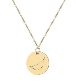 Gold Constellation Star Zodiac Necklace -Gift Promotion Store mk002259x