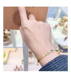 Trust The Universe Bangle Bracelet 11 Trust The Universe Bangle Bracelet -Gift Promotion Store mk004339alt view2c