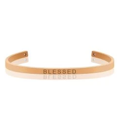 Anavia - Blessed Motivational Cuff Bangle Bracelet -Gift Promotion Store mk004384x