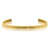 Anavia - I Can And I Will Motivational Cuff Bangle Bracelet 1 Anavia - I Can And I Will Motivational Cuff Bangle Bracelet -Gift Promotion Store mk004456x