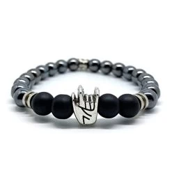 Men's Two-tone Titanium Brushed Finish Ring -Gift Promotion Store mk004893x