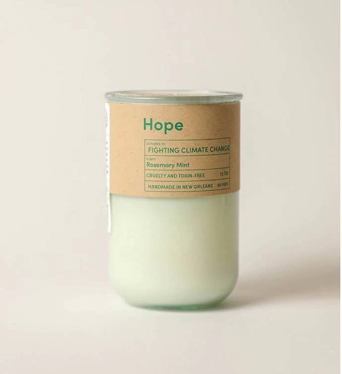 Hope Candle - Gives To Fighting Climate Change: Sierra Club 4 Hope Candle - Gives To Fighting Climate Change: Sierra Club - Image 2