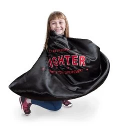 "I'm A Fighter - What's Your Superpower" Cape -Gift Promotion Store mk005284alt viewc
