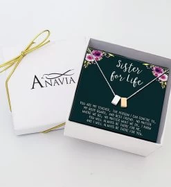 My Sister Eternity Cubes Necklace -Gift Promotion Store mk005582x