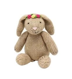Brown Bunny With Flowers -Gift Promotion Store mk006068x 2