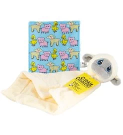 Lamb Crinkle Cuddler With Coordinating Baby Paper -Gift Promotion Store mk006496x 2