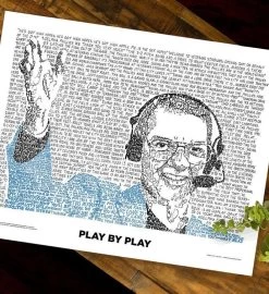 Harry Kalas Word Art -Gift Promotion Store mk006682x 2